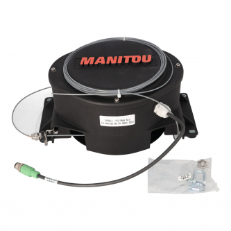 Electric manitou cable reel