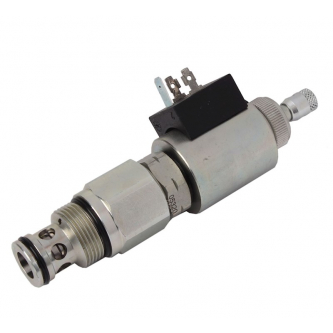 Safety valve (by-pass) Hydrocontrol EX38, MV99, 24VDC