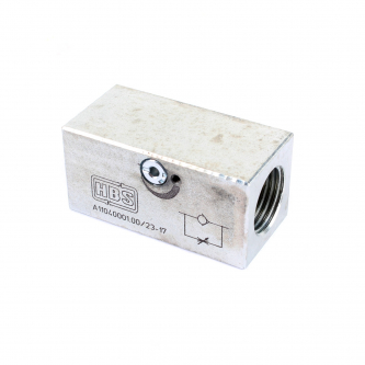 1/2 "BSP throttle check valve