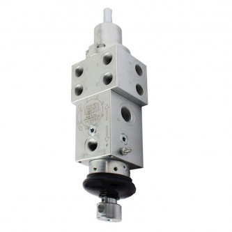 Support control valve HBS 9 ways, 8 pos.