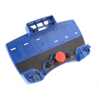 The central panel of the mini RC400 transmitter. linear control systems