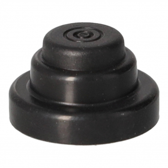 Scanreco radio button cover (black)