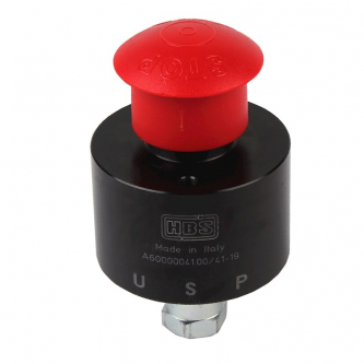 Hydraulic safety button HBS 350 bar G1/8" Fassi DV012 (NC)