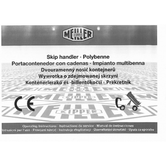 Meiller Kipper AK skip loader manual