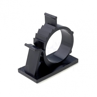 Adhesive holder 22.2 - 25.4 mm, black
