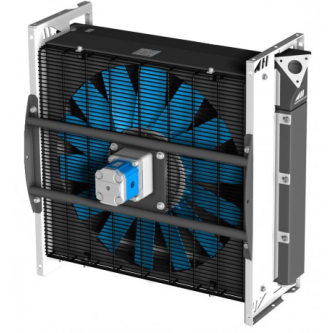 Radiator for Asa Hydraulik 0257, 11cc hydraulic engine