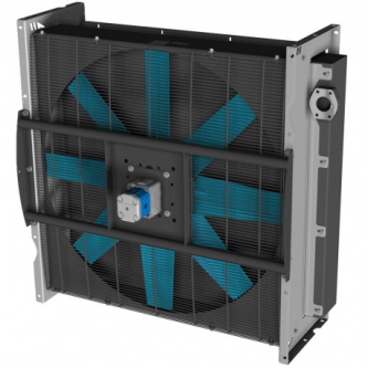 Radiator Asa Hydraulik 0929, 11cc hydraulic engine, Highline