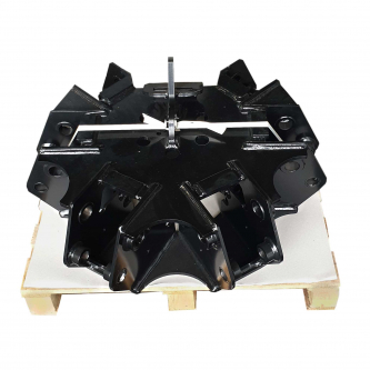 Crown of Gusella-Bakker SHZ306 Epsilon RAL 9005 scrap metal grab