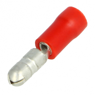Round connector 4mm Male 0.25 ÷ 1.5mm2