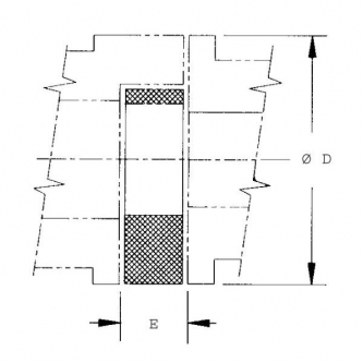 Coupling flexible link 105-51-26