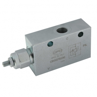 Control overload check valve 3/8 "40l / min 100-350 bar