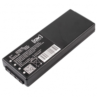 HBC Radiomatic BA214061 battery, 2x 6VDC 2000mAh