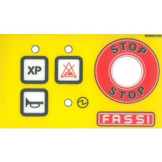 STICKER FOR FASSI FX001 COMPUTER