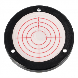 Spherical spirit level 60mm, bubble 0-3 degrees