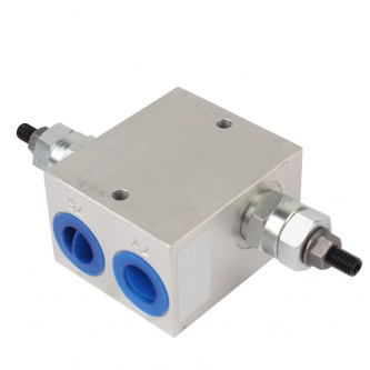 Overflow cross valve 180 bar 1/2 "