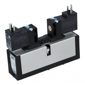 Pneumatic valve ISO 01 - 5/2 DOUBLE SOLENOID 24 VDC