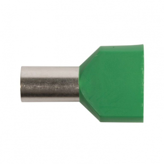 Insulated sleeve end HI 2X16/14 green