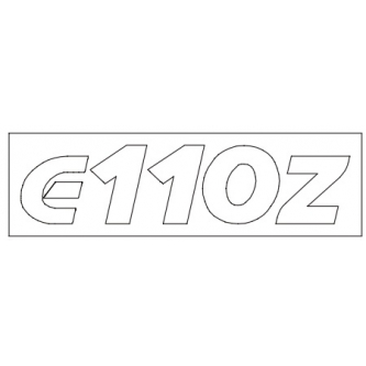 Naklejka Epsilon E110Z