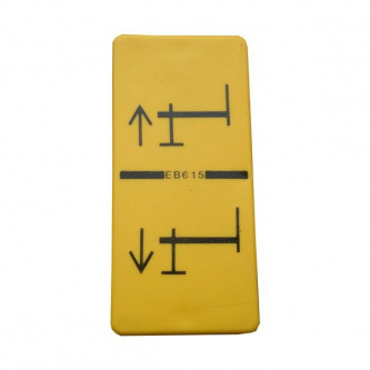 Pictogram - extension of the left support