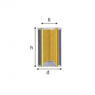 Filter cartridge fi45 h = 106mm d72