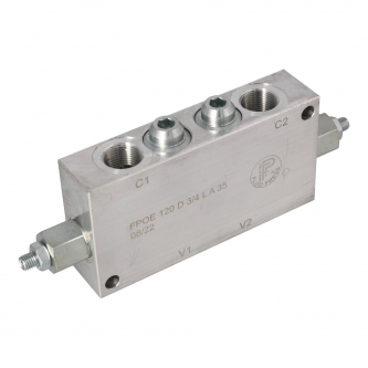 Double check valve 3/4