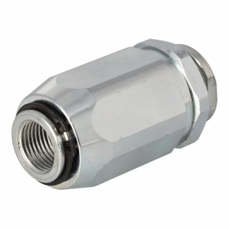 OFC 1/4" BSP barrel throttling check valve