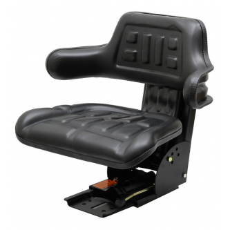 Two-part HDS seat with armrest