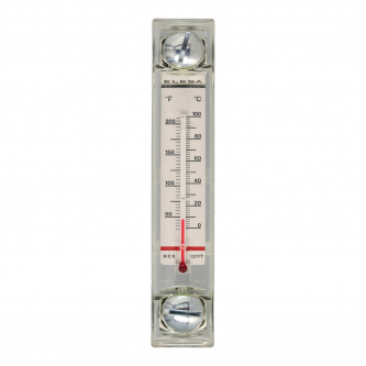 M12 oil level indicator with built-in thermometer
