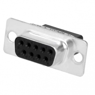 D-sub 9pin female without contacts