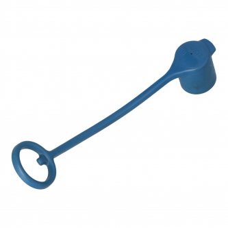 Parker Tema IB Quick Coupler Cover 3/4" Plug; Blue