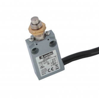Limit switch 1R 1Z snap-action plunger pressed in