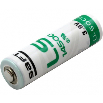 Lithium battery LS14500 AA 3.6V Li-SOCl2 for maintaining the memory of the CNC machine