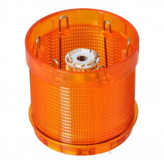 Yellow light module with LED 24V DC