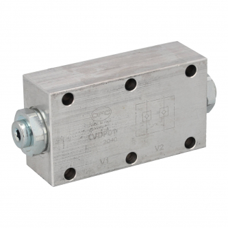 Double flange check valve 1/4" BSP 20 l/m