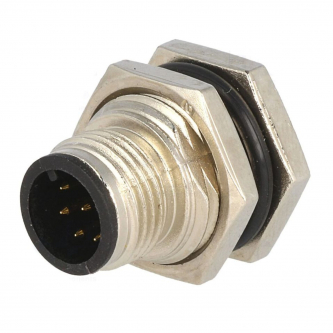 Connector socket M12 PIN:5, male, A-DeviceNet / CANopen code