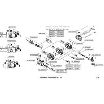 Solenoid valve Palift T20 Walvoil
