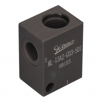 Winner valve steel body (M20x1.5) 1.2-G3 / 8 "ports