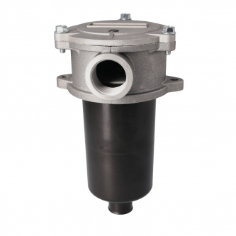1" hydraulic return filter with by-pass