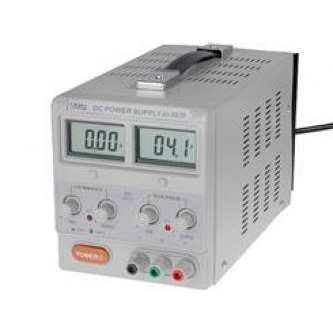 Laboratory power supply: channels 1; 0-30VDC; 0-5A