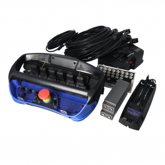 Radio control multifunction Scanreco RC400 G2B, PWM A+B Din pneumatic connect.12V Oil & Steel