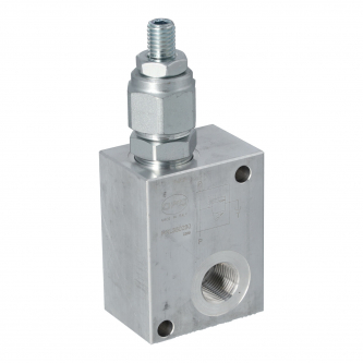Relief valve 35 LPM 3/8" BSP 100-350 BAR