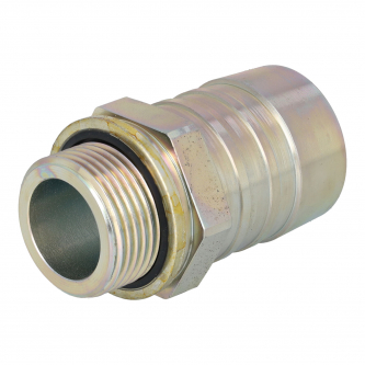 Suction port Rexroth G 1" for hose 39 - 0° straight
