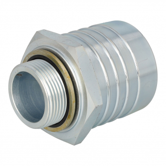 Suction port Rexroth G 1.1/4" for hose 51 - 0° straight