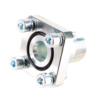 Straight flange connection M30x2 DIN2353