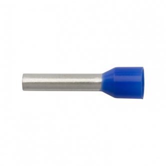 Insulated ferrule terminal TI 16mm2/18mm, blue, tin-plated