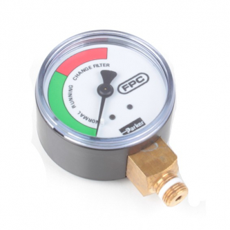 Parker pressure gauge with G 1/8 "bottom connection; 0-2.5 bar; NS 40mm