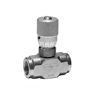 Throttle valve 1/4 "90 degrees