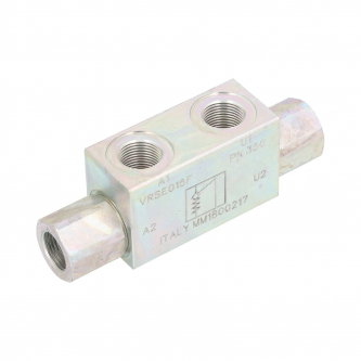 Single pilot operated check valve 3/8 "BSP 30l./min. 350 bar
