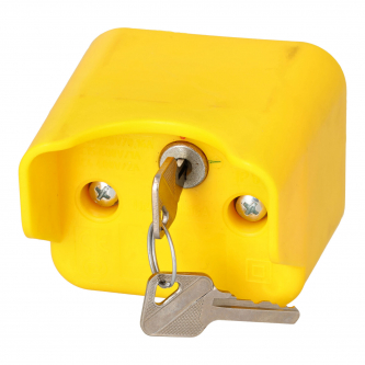 Bottom cover assembly with lock and cover for KS W0-63.10.00A control units
