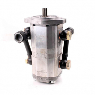 Double gear pump 214 + 211